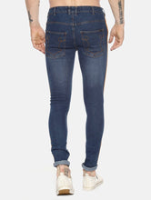 Load image into Gallery viewer, Dark Blue Side Tape Jeans
