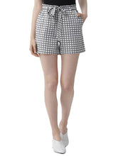 Load image into Gallery viewer, Tie Up Waist Checks Shorts