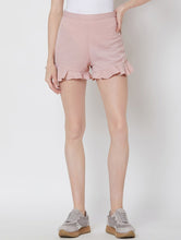 Load image into Gallery viewer, High Rise Ruffle Hot Pants Short