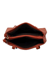 Load image into Gallery viewer, Brown Leatherette Handbag