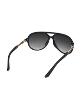 Load image into Gallery viewer, Black Aviator Sunglasses