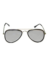 Load image into Gallery viewer, Silver Stylish Aviator Sunglass