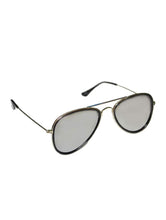 Load image into Gallery viewer, Silver Stylish Aviator Sunglass