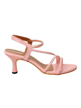 Load image into Gallery viewer, Pink Leather Back Strap Sandals