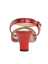 Load image into Gallery viewer, Red Ankle Strap Sandal
