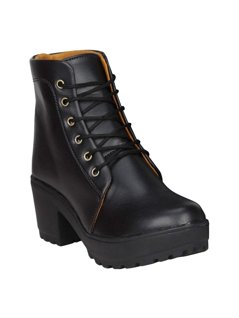 Ankle Lace Up Boots