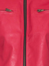 Load image into Gallery viewer, Pink Leather Jacket