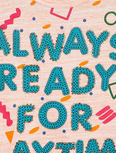 Load image into Gallery viewer, Round Neck Quirky Print Tee