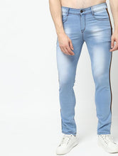 Load image into Gallery viewer, Light Blue Washed Jeans
