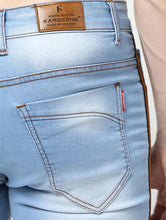 Load image into Gallery viewer, Light Blue Washed Jeans