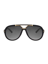 Load image into Gallery viewer, Black Aviator Sunglasses
