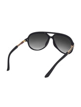 Load image into Gallery viewer, Black Aviator Sunglasses
