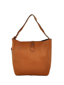 Tan Leather Handbag Combo