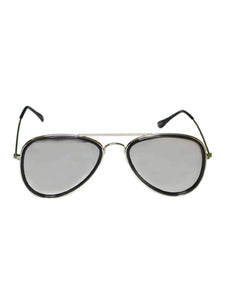 Silver Stylish Aviator Sunglass