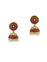 Load image into Gallery viewer, Gold Metal Jhumka Earring
