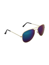 Load image into Gallery viewer, Gold Rim Aviator Sunglasses
