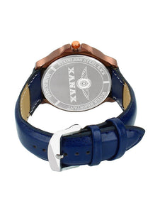 Premium Blue Dial Analog Watch For Men