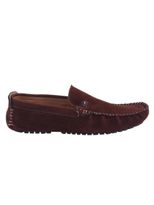 Leather Slip On Loafers