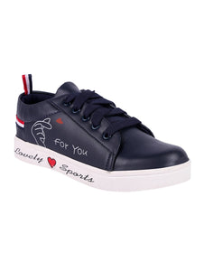 Longwalk Leather Lace-Up Sneakers