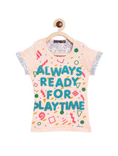 Load image into Gallery viewer, Round Neck Quirky Print Tee
