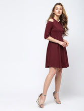 Load image into Gallery viewer, Solid Skater Dress

